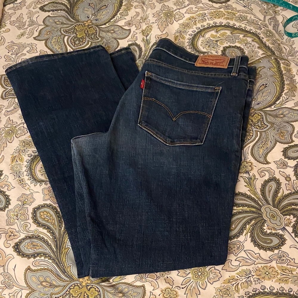 Levi's 315 shaping bootcut in dark wash Denim Jeans size W31xL30